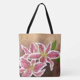 Stargazer Lily Tote Bag