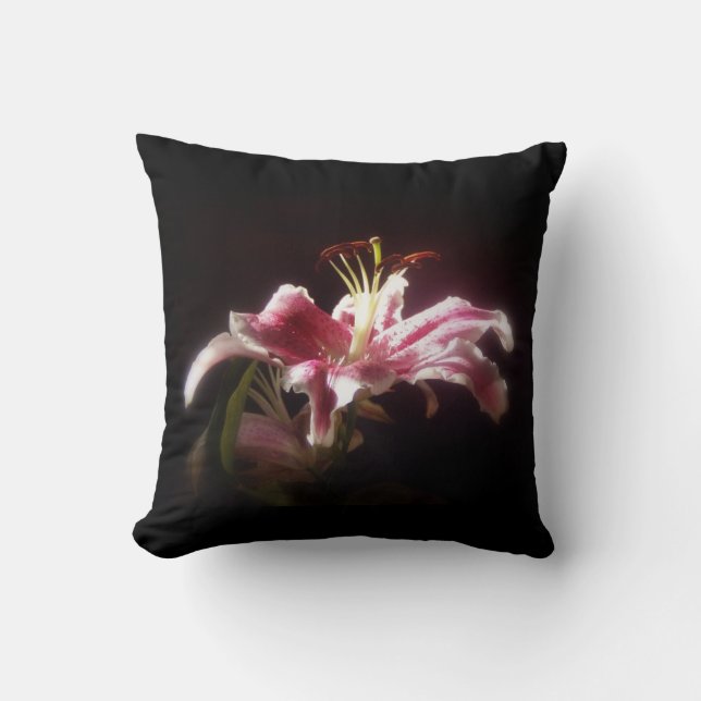 Stargazerlilien #15 kissen (Vorderseite)