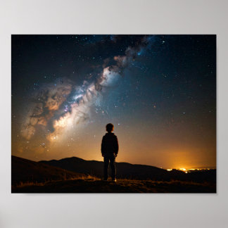 Stargazing Kind Poster