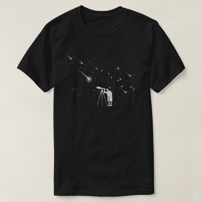 Stargazing Stargazer Astronomie Geschenk Wissensch T-Shirt (Design vorne)