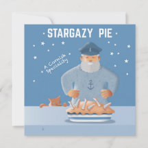 Stargazy Pie Postkarte