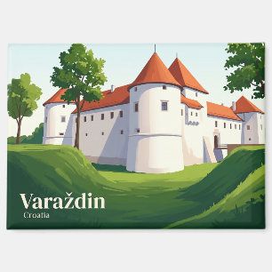 Stari Grad Schloss Kroatien Magnet