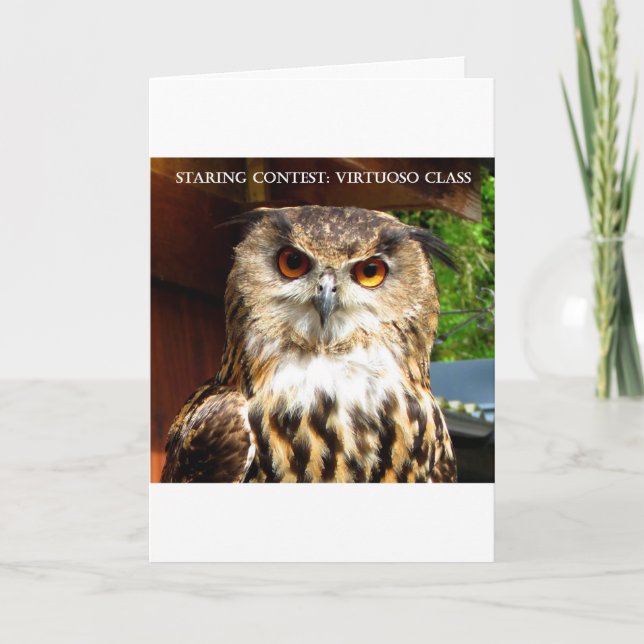 Staring Contest Karte (Vorderseite)