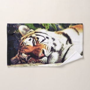 Staring Tiger Handtuch