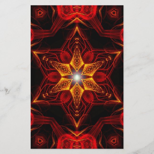 Staritual-Fraktal Briefpapier (Vorderseite)