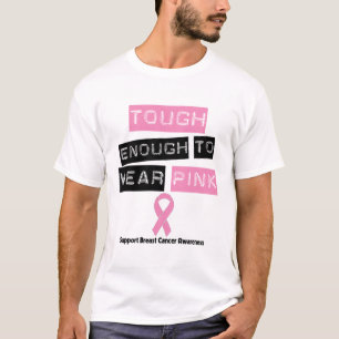 Stark genug rosa Brustkrebs tragen T-Shirt