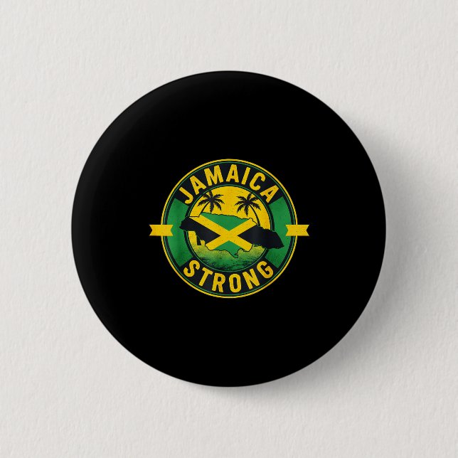 Stark Ich liebe Jamaican Button (Vorderseite)