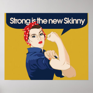 Stark ist das neue Dünn Poster