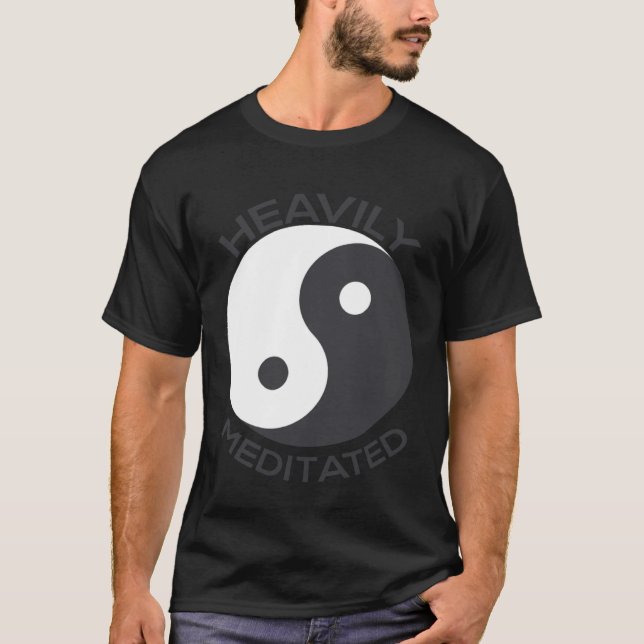 stark meditiert T-Shirt (Vorderseite)