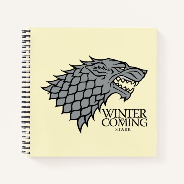 Stark Sigil - der Winter kommt Notizbuch (Vorderseite)