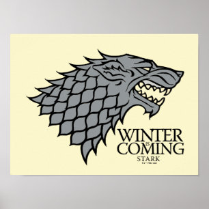 Stark Sigil - der Winter kommt Poster