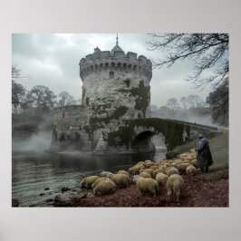 Stark Stehend Poster