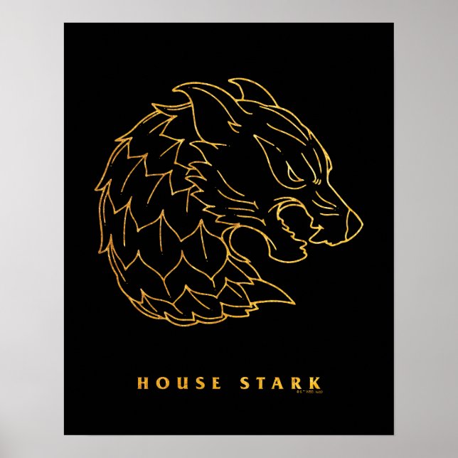 Stark-Symbol im Haus Poster (Vorne)