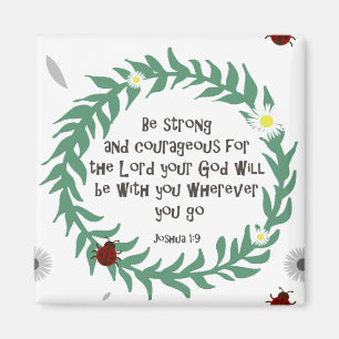 stark und mutig sein magnet