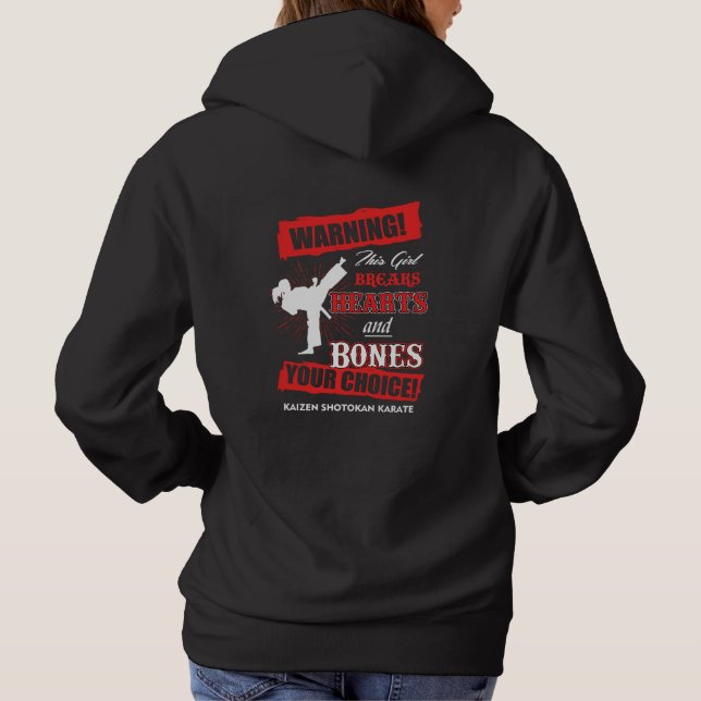 Stark und stark hoodie (Rückseite)