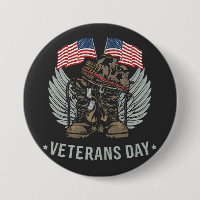 Stark und tapfer Veteranen Day USA Flag