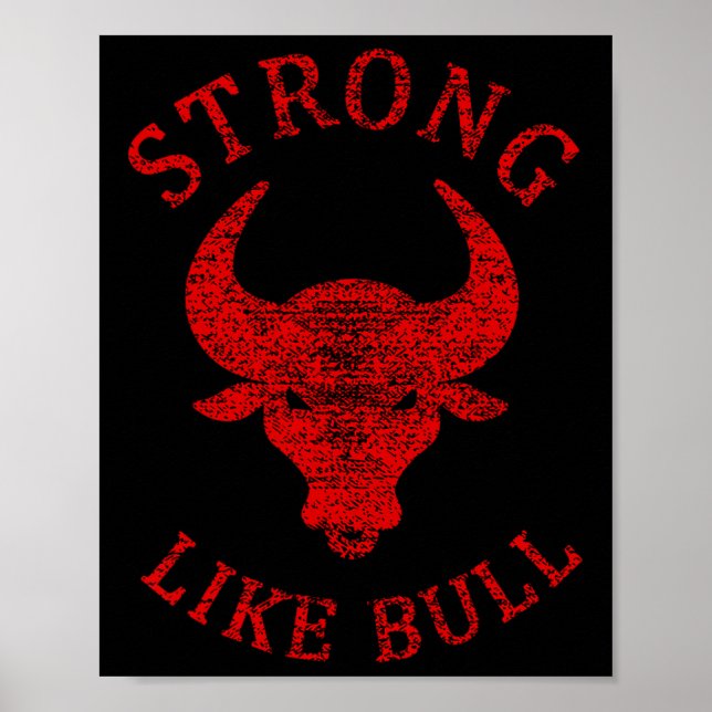 stark wie Bodybuilding und Power Poster (Vorne)