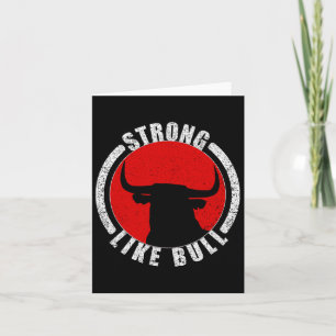 stark wie Bulldoge Bodybuilding und Power heben 2 Karte