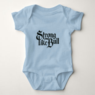 Stark wie ein Stier Baby-Body Baby Strampler