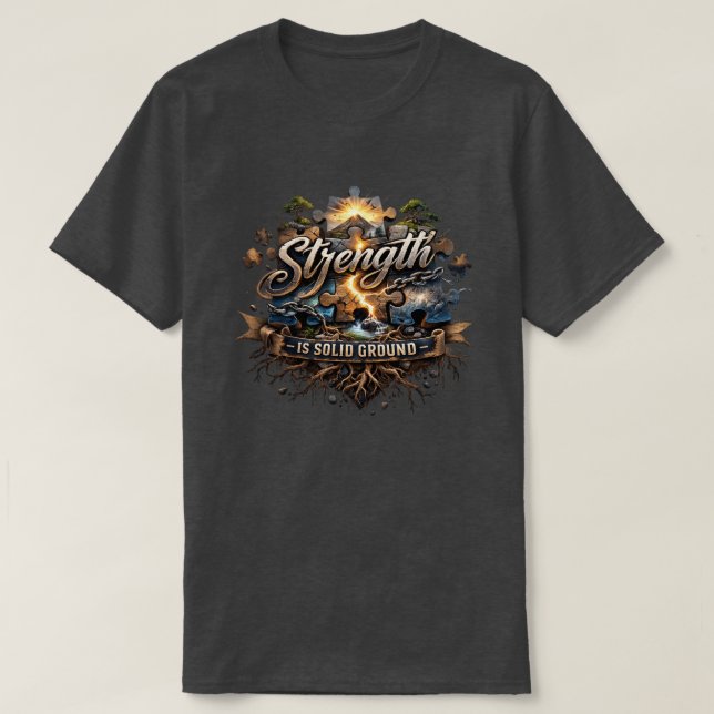 Stärke 5a T-Shirt (Design vorne)