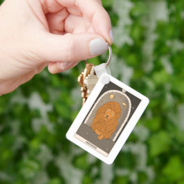 Stärke Arcana Tarot Astrologie Alchimie Schlüsselanhänger