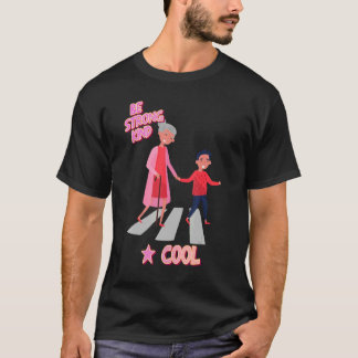 Starke Art und Cooler Text T-Shirt
