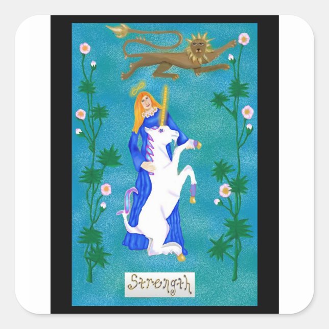 Stärke - Aufkleber (Vorderseite)