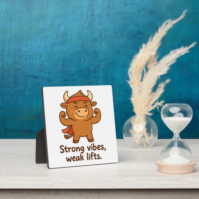 Starke Bademäntel, schwache Aufzüge - Comic Bullio Fotoplatte (InSitu)