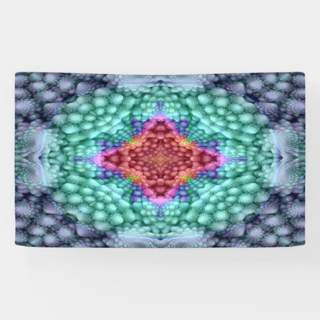 Starke blaue     Fahnen, 4 Größen Banner (Horizontal)