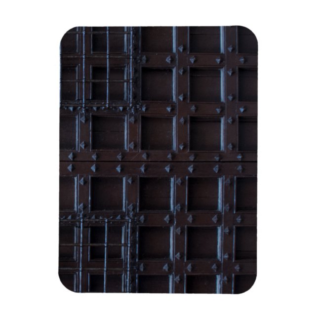 Starke braune Eisentür Magnet (Vertikal)