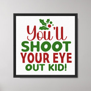 Starke Canvas Print-Classic Funny Zitat Leinwanddruck