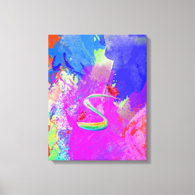 Starke Canvas Print Love Rose Leinwanddruck (Vorderseite)