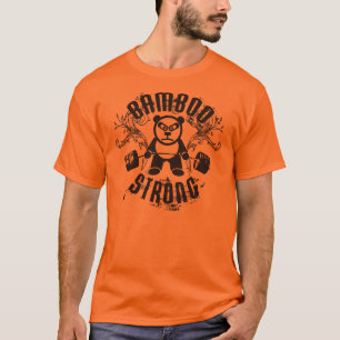 Starke - Deadlift - Bambusfront und Rückseite T-Shirt