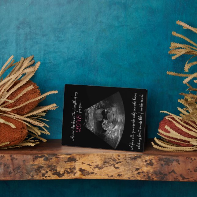 Stärke des Sonogramms einer Mutter Liebe Fotoplatte (Seite)