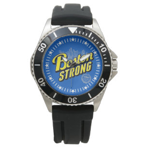 Starke Erinnerungen an den Blue Dial in Boston Cit Armbanduhr
