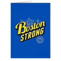 Starke Erinnerungen an die Stadt Boston an Blue