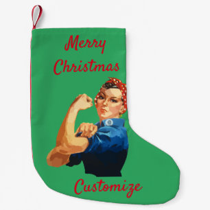 Starke Feministin Thunder_Cove Kleiner Weihnachtsstrumpf