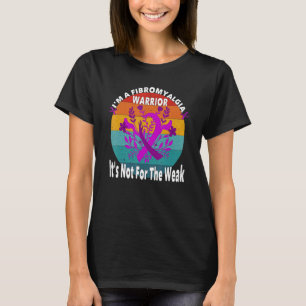 Starke Fibromyalgie Krieg Zitat Fibromyalgia Awa T-Shirt