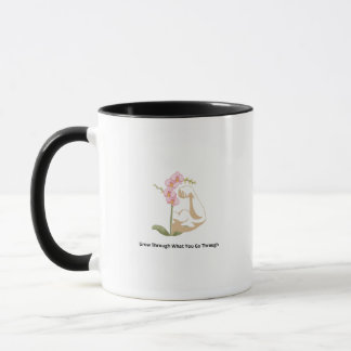 Starke Florale Frau Tasse