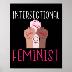 Starke Frauen Intersektionalfeminin Poster