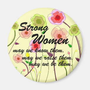 Starke Frauen Magnet