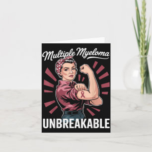 Starke Frauen Myelom Krebsbewusstsein Multiples My Karte