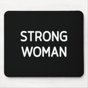 Starke Frauenmotivation Positive Lebenszitate Mousepad