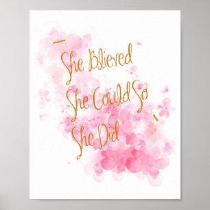 Starke Frauenquoten in Druckschriften Poster