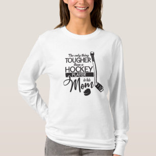 Starke Hockey-Mama T-Shirt