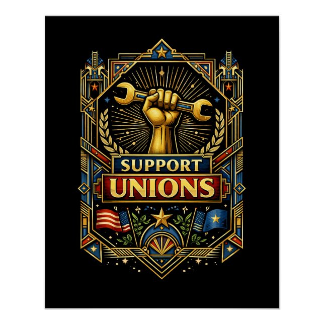 Stärke in Solidarität Poster (Vorderseite)