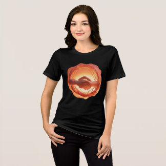 Stärke in Unity - Design des geklapften Hands-T - Tri-Blend Shirt