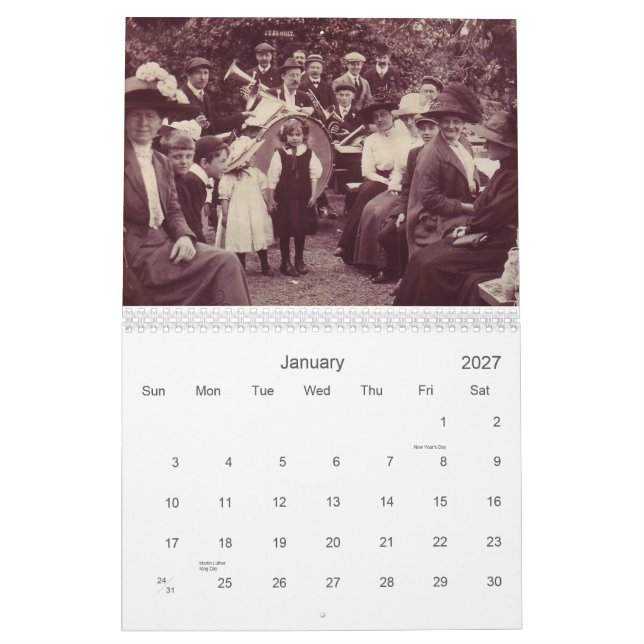 Stärke in Zahlen Kalender (Jan 2027)