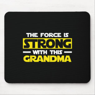Stärke ist dabei mein Oma Mousepad