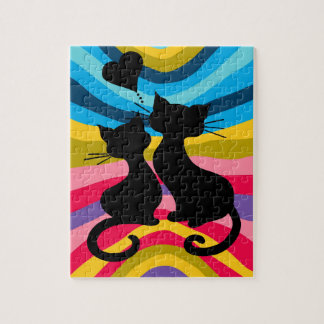 Starke Katzen Puzzle